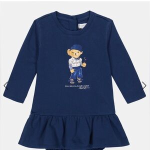 Polo Bear Ralph Lauren Toddler Dress